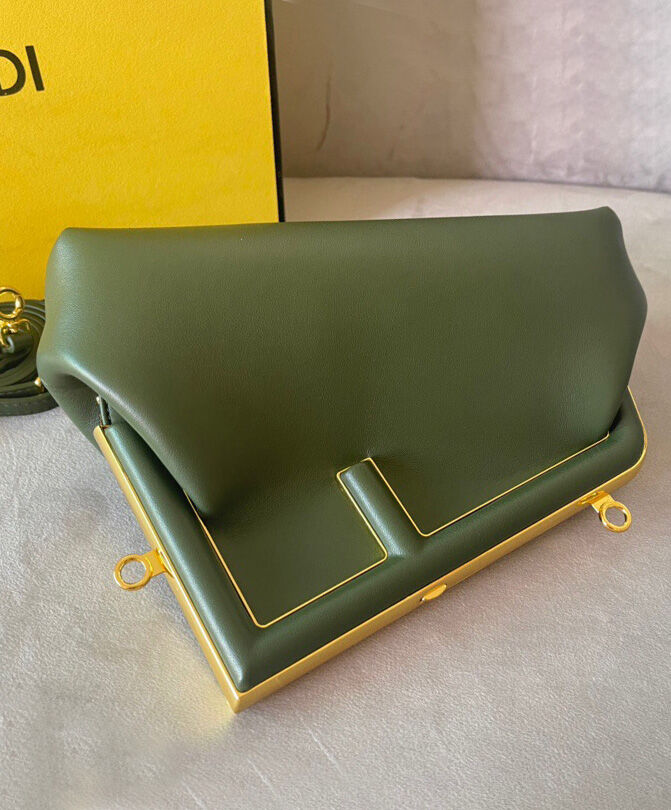 Fendi First Small Handbag 8BP129 Green